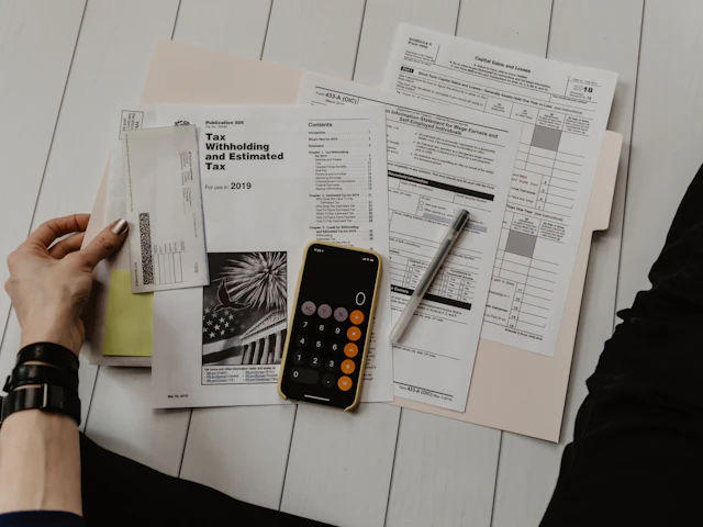 Financial documents representing E&N Tax & Accounting